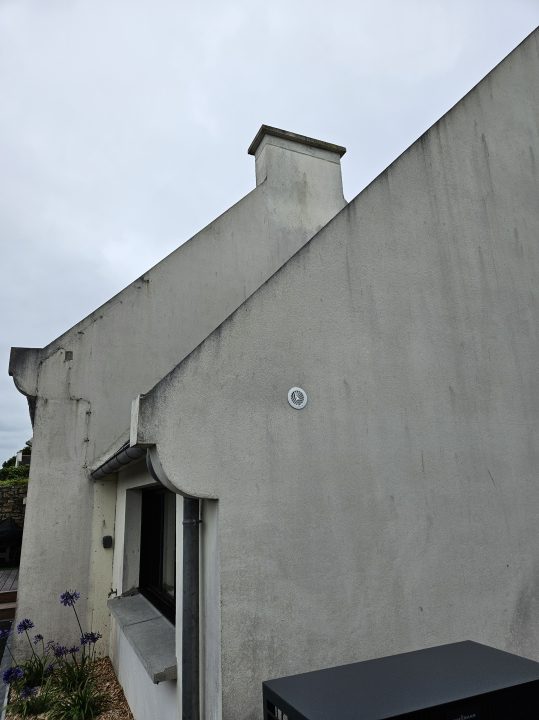 Avant travaux de ravalement de façade à Saint-Pabu, état d'origine - Taloc Façades