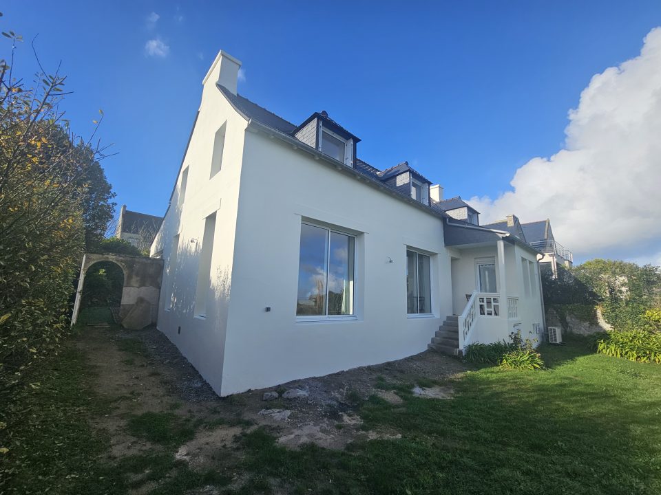 Après ravalement de façade à Gouesnou, rénovation effectuée - Taloc Façades